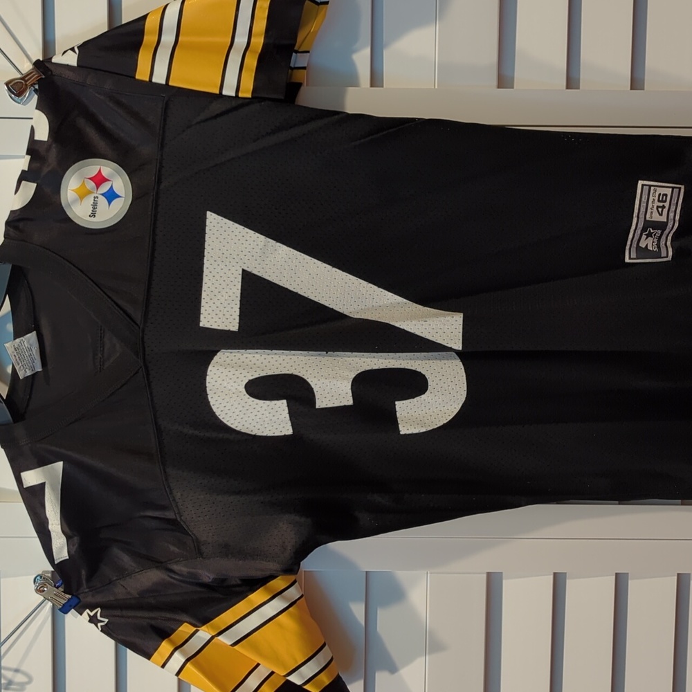 Pittsburgh Steelers Vintage 90s Carnell Lake Starter Football Jersey